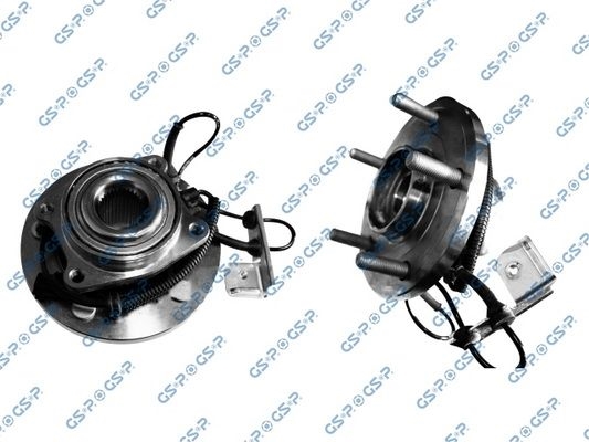 GSP 9332007 Ступица с подшипником CHRYSLER VOYAGER/DODGE CARAVAN 07- пер.подв.