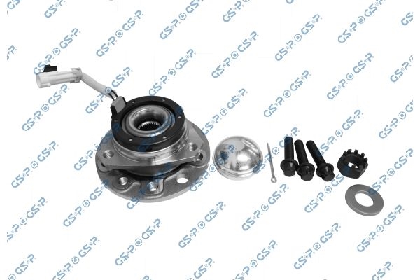 GSP 9333029K Ступица с подшипником OPEL ASTRA G/ZAFIRA A 98-05 пер. +ABS (5 отв.)