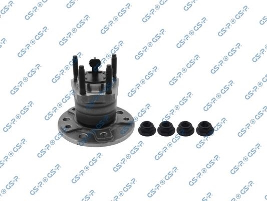 GSP 9400133K Ступица с подшипником OPEL ASTRA H/ZAFIRA 04- зад. (5 отв.)