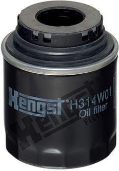 HENGST FILTER H314W01 Фильтр масл.VAG 1.2/1.4/1.6 TSI/TFSI 08-
