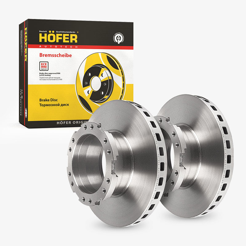 HOFER HF130226 Диск переднего тормоза ГАЗ 3310 Валдай, ГАЗон Next