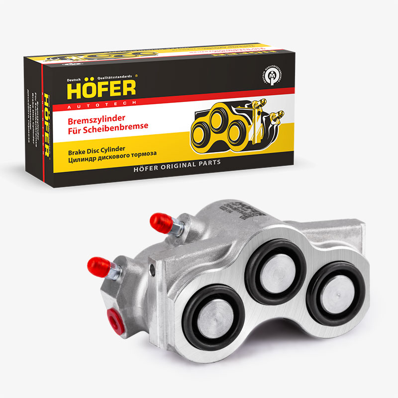 HOFER HF244150 Цилиндр колесный дискового тормоза ВАЗ 21214, 2123 н/о правый