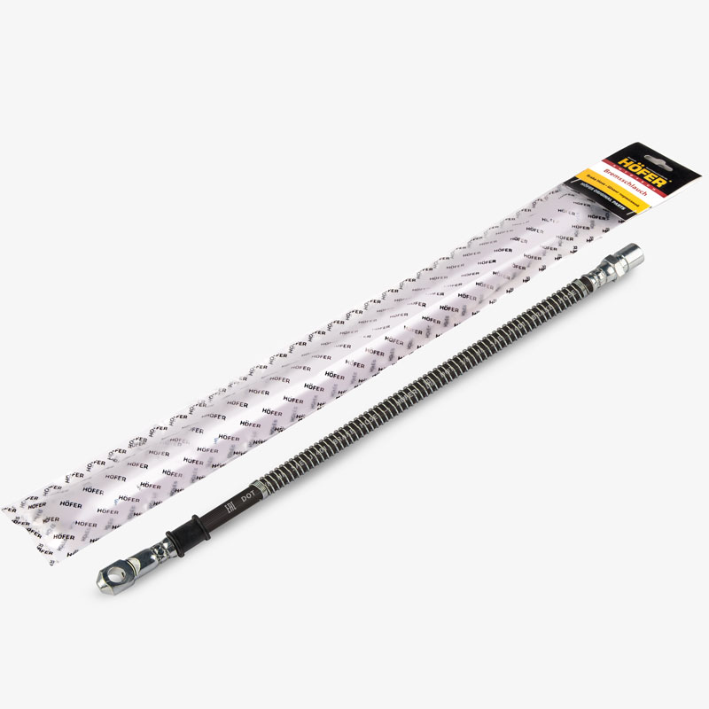 HOFER HF244608 Шланг тормозной Лада 2121 перед. короткий (нижний)