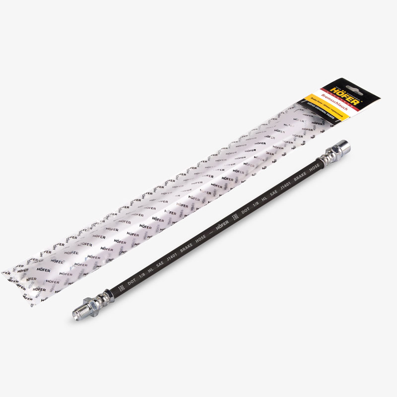 HOFER HF244611 Шланг тормозной ГАЗ 2410, 31029 перед. (343мм)