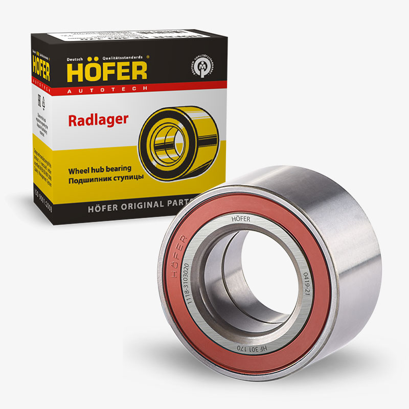 HOFER HF301170 Подшипник ступицы ВАЗ 1118 переднего колеса