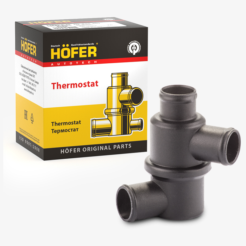 HOFER HF445301 Термостат ВАЗ 2101 силуминовый (80°С)