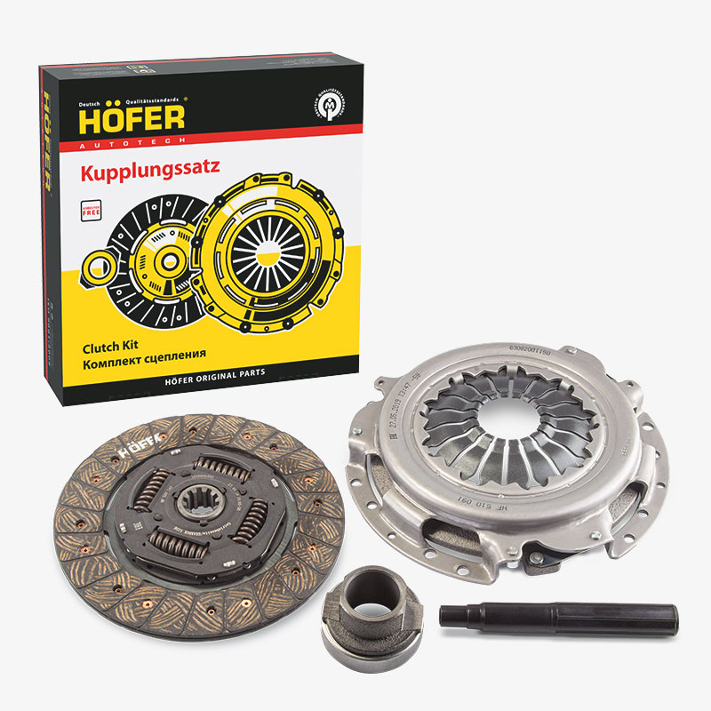 HOFER HF530091 Сцепление ГАЗ 3302 Бизнес (дв.УМЗ 4216) с подш.