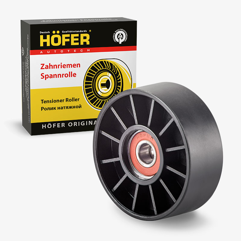 HOFER HF608241 Ролик натяжителя ГАЗ 406