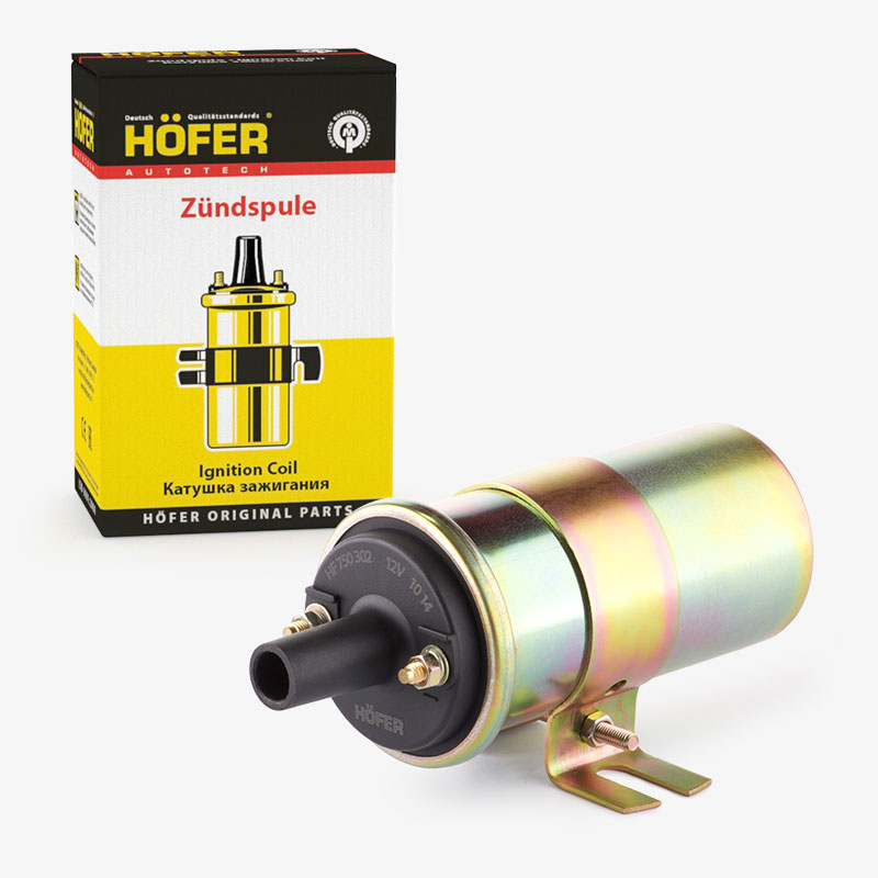 HOFER HF750302 Катушка зажигания ВАЗ 2108 ( 027.3705)