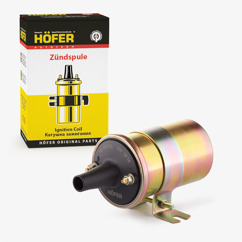 HOFER HF750312 Катушка зажигания ГАЗ с дв.ЗМЗ-402 (Б116-02)