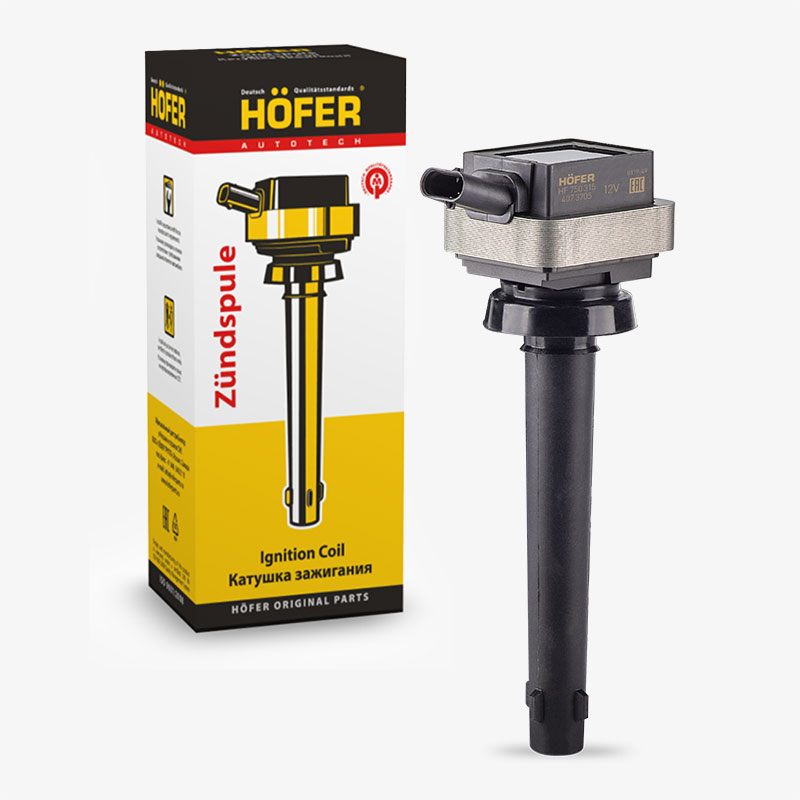 HOFER HF750315 Катушка зажигания ГАЗ 3302, УАЗ Патриот (на свечу)