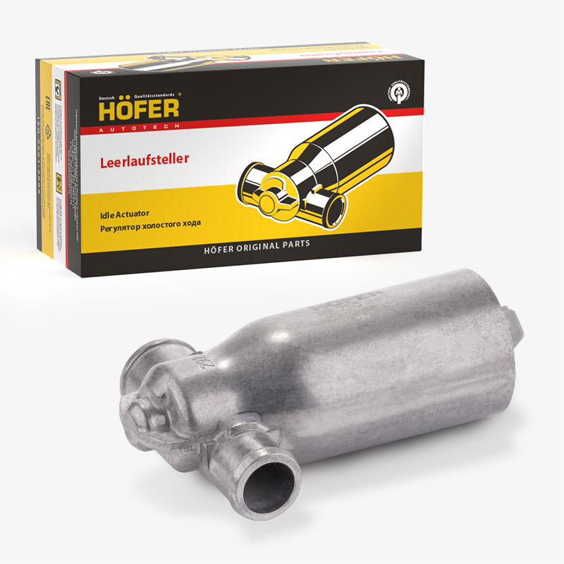 HOFER HF750383 Регулятор холостого хода ГАЗ, УАЗ (ЗМЗ-405, 406, 409, УМЗ 4213, 4216)