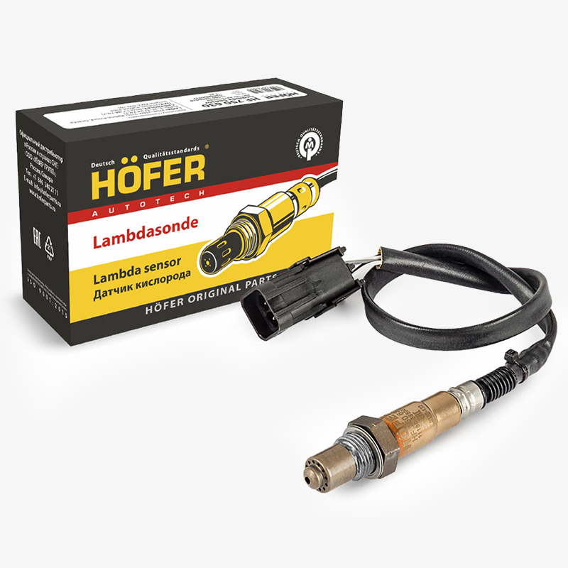 HOFER HF750630 Датчик кислорода ВАЗ 2110, 1118, 2170, 2123, УАЗ Патриот до кат. (с/в MP 7.9.7)