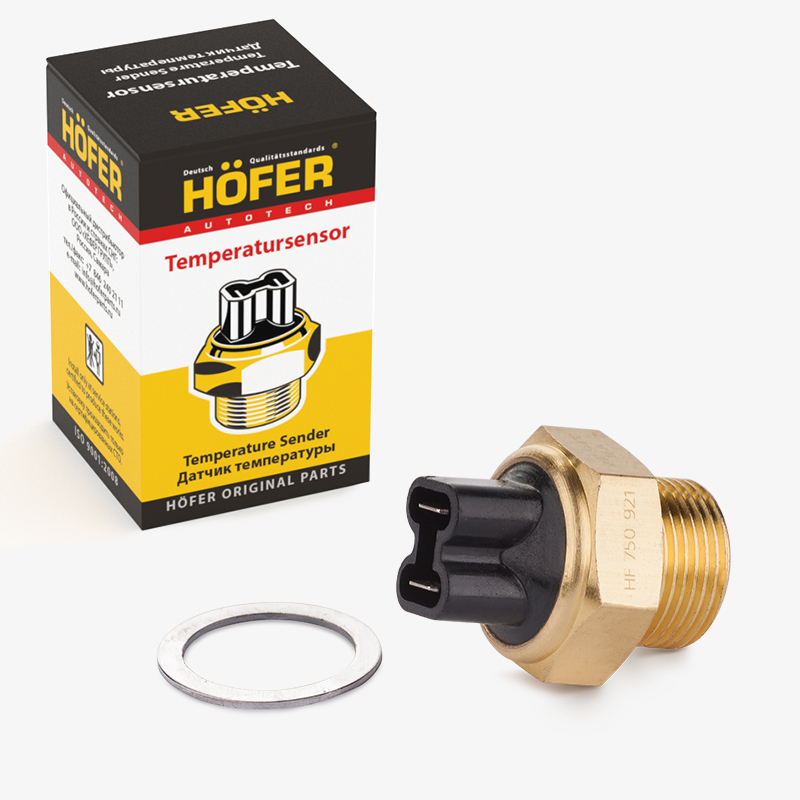 HOFER HF750921 Датчик включения электровентилятора ВАЗ 2108-21099, 2110 99-94С (16A)