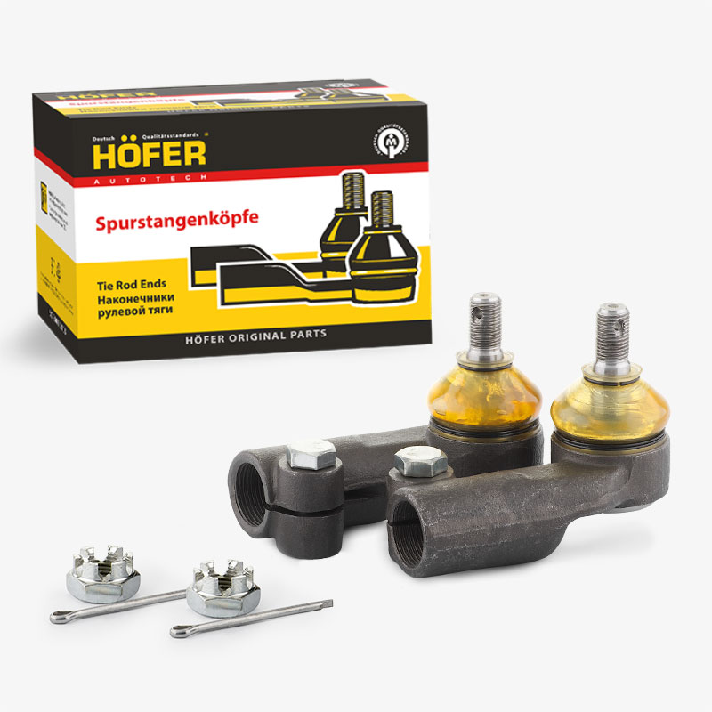 HOFER HF812002 Наконечники рулевых тяг ВАЗ 1118 (лев.+прав.)
