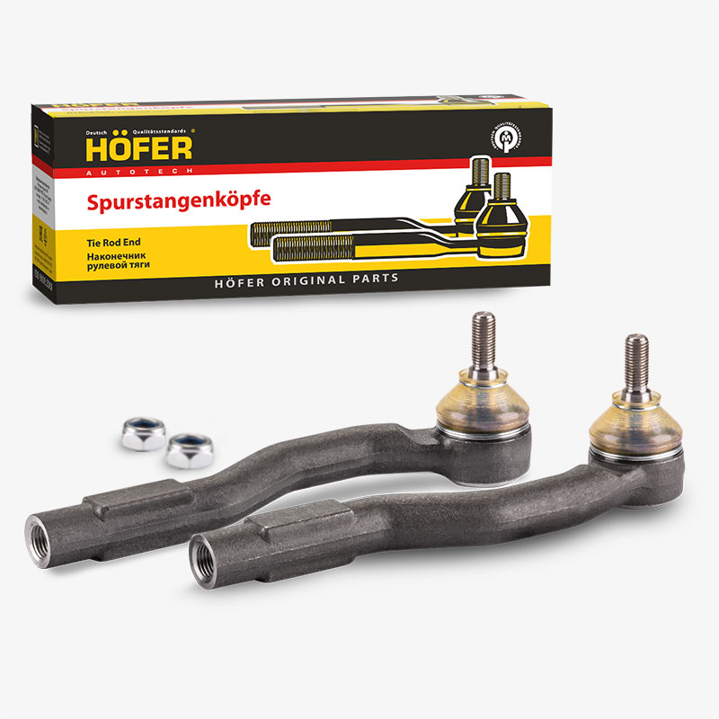 HOFER HF812018 Наконечники рулевых тяг ВАЗ 2180 VESTA наружные (лев+прав)