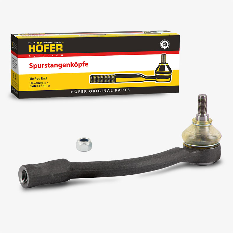 HOFER HF812022 Наконечник рулевых тяг Hyundai Solaris IV/Kia Rio III левый М14
