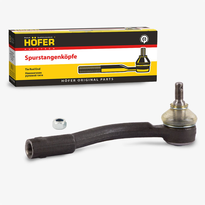 HOFER HF812025 Наконечник рулевых тяг Kia Rio II, правый