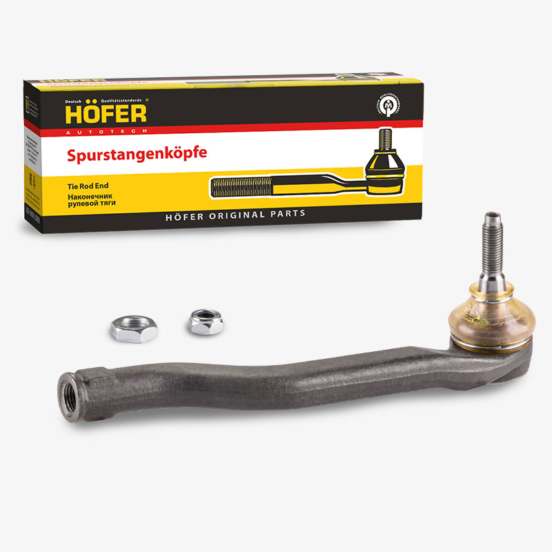 HOFER HF812028 Наконечник рулевых тяг RENAULT Duster, левый