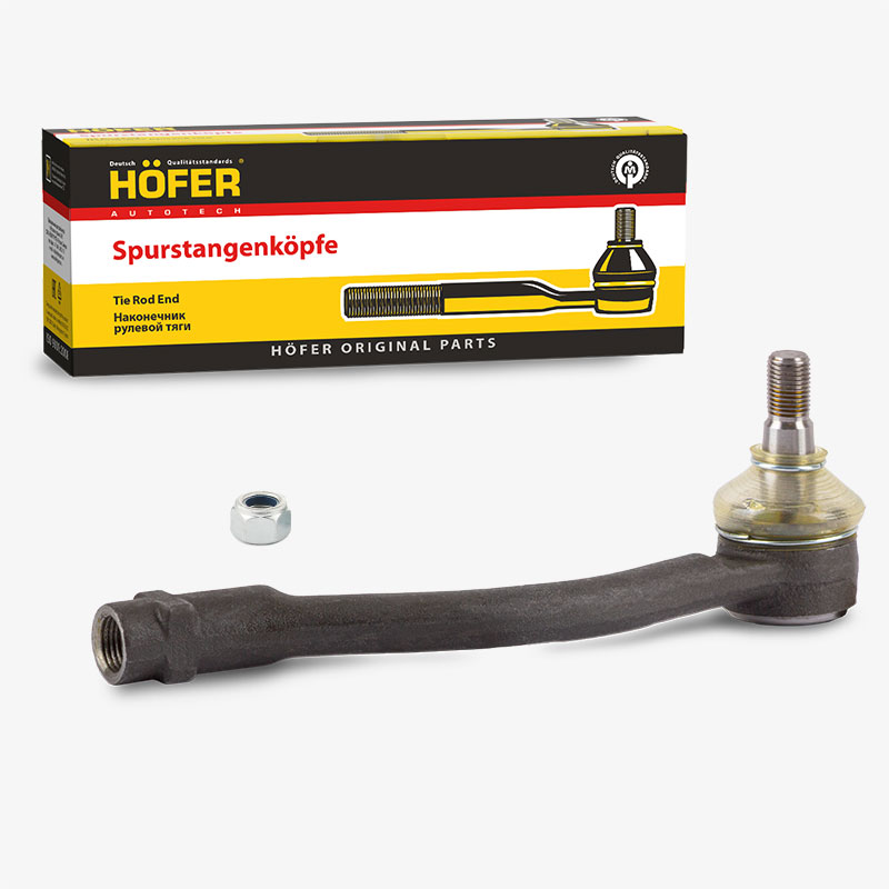 HOFER HF812034 Наконечник рулевых тяг Hyundai Accent IV, i20, /Kia Rio III левый М16