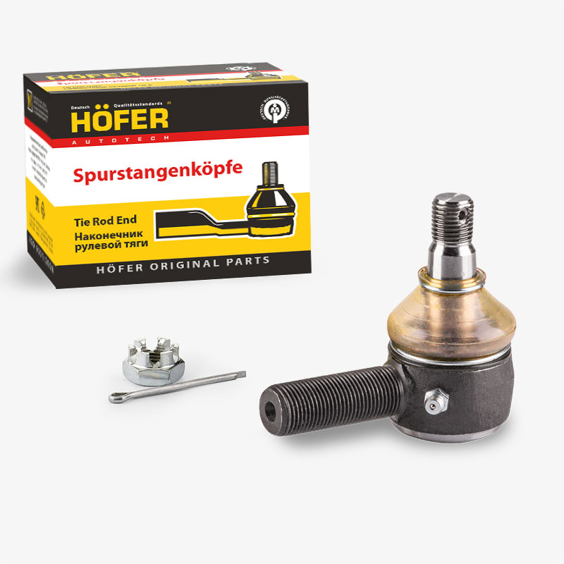 HOFER HF812052 Наконечник рулевых тяг УАЗ Patriot правый, закатной