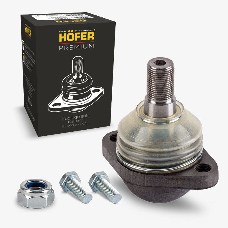 HOFER HF815552 Опора шаровая ГАЗель-Next нижняя Premium