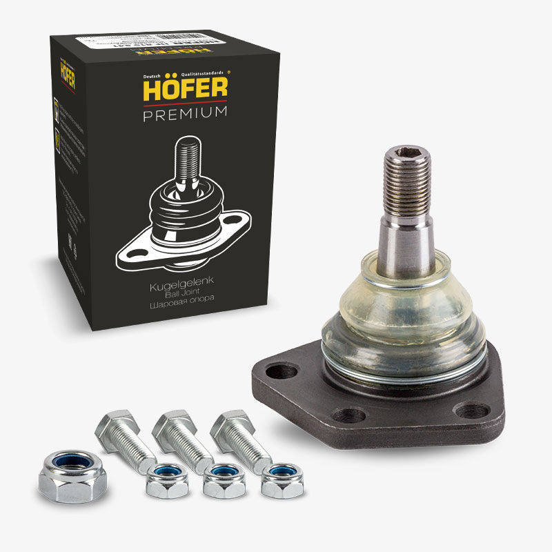 HOFER HF815553 Опора шаровая ГАЗель-Next верхняя Premium