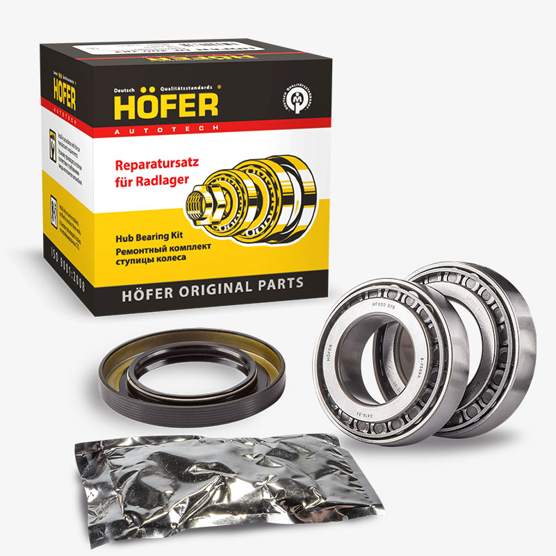 HOFER HF300192 Ремкомплект ступицы заднего колеса ГАЗ 3302