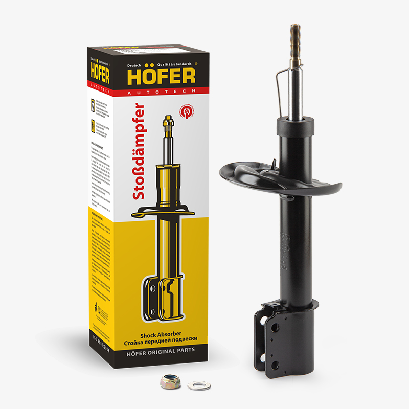 HOFER HF516690 Стойка передняя RENAULT Logan II Sandero II (14-) газонапол. (неразбор.)