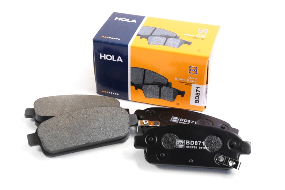 HOLA BD871 Колодки тормозные CHEVROLET CRUZE 09-/ORLANDO 11-/OPEL ASTRA J 10- задние