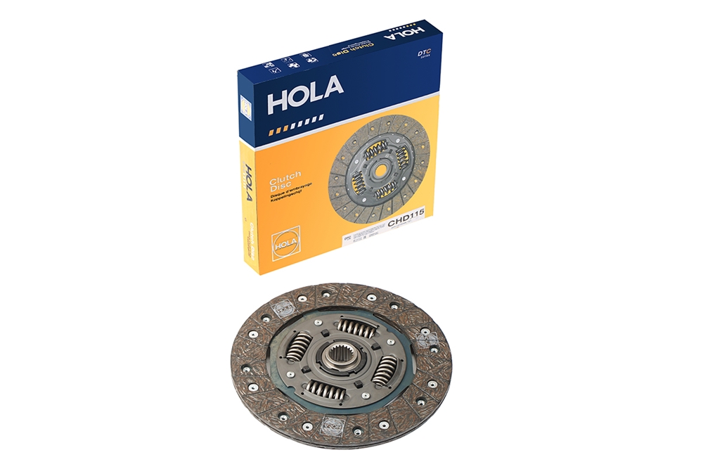 HOLA CHD115 Диск сцепления, серия DTC, LADA Vesta 1.8 AMT 2182, Xray 1.8 AMT 2182, 1 шт., HOLA, CHD115