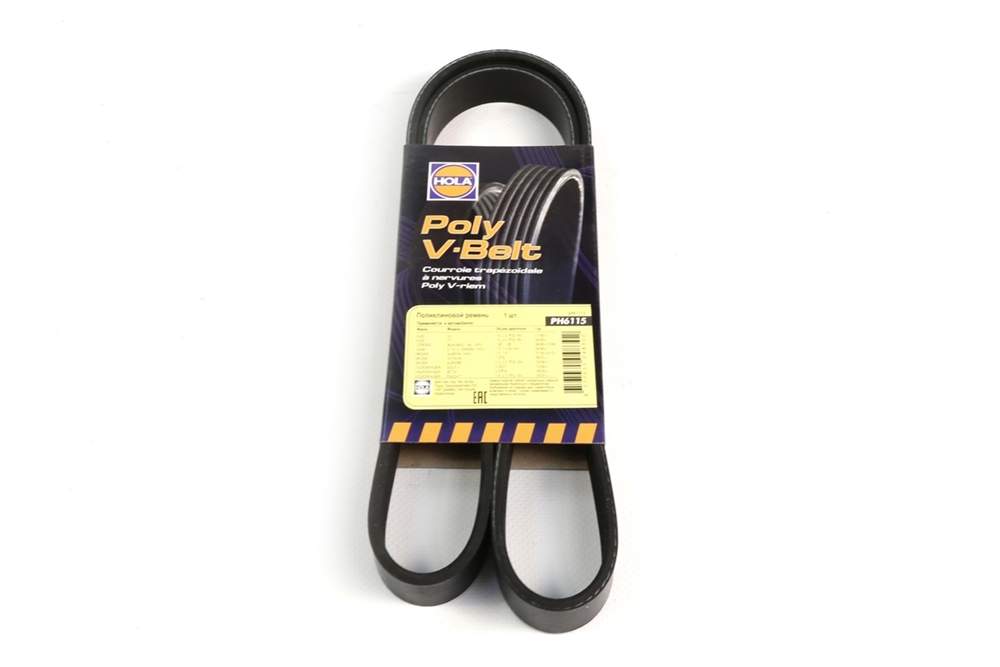 HOLA PH6115 Ремень п/к 6PK1115/6PK1113 AC(+)