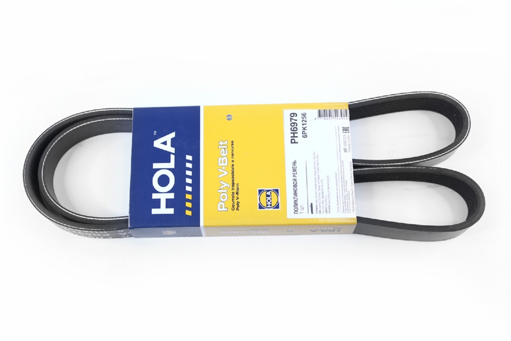 HOLA PH6979 Ремень п/к 6PK1256