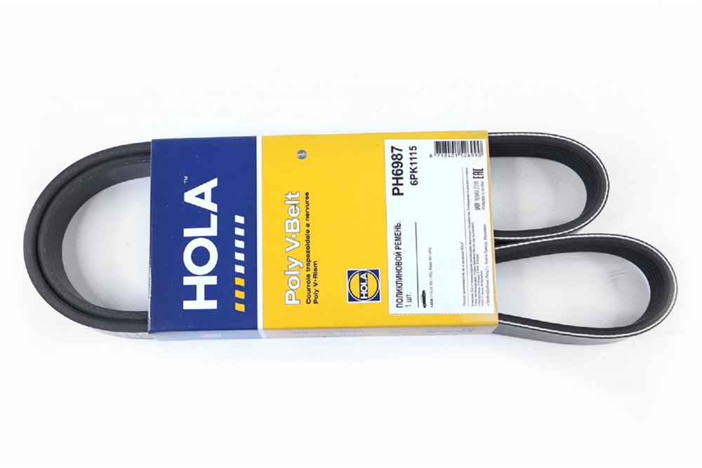 HOLA PH6987 Ремень п/к 6PK1115