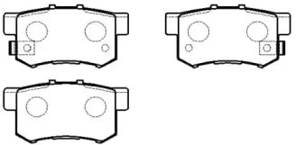 HSB HP5164 Колодки тормозные