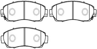 HSB HP5169 Колодки тормозные