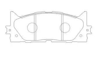 HSB HP5179 Колодки тормозные передние