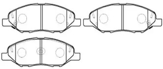HSB HP5267 Колодки тормозные