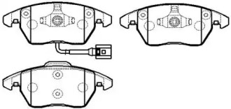 HSB HP8002 Колодки тормозные
