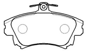 HSB HP9291 Колодки тормозные
