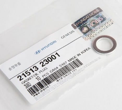 HYUNDAI-KIA 2151323001 Прокладка сливной пробки 21513-23001
