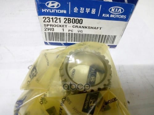 HYUNDAI-KIA 231212B000 Шестерня распредвала | перед |
