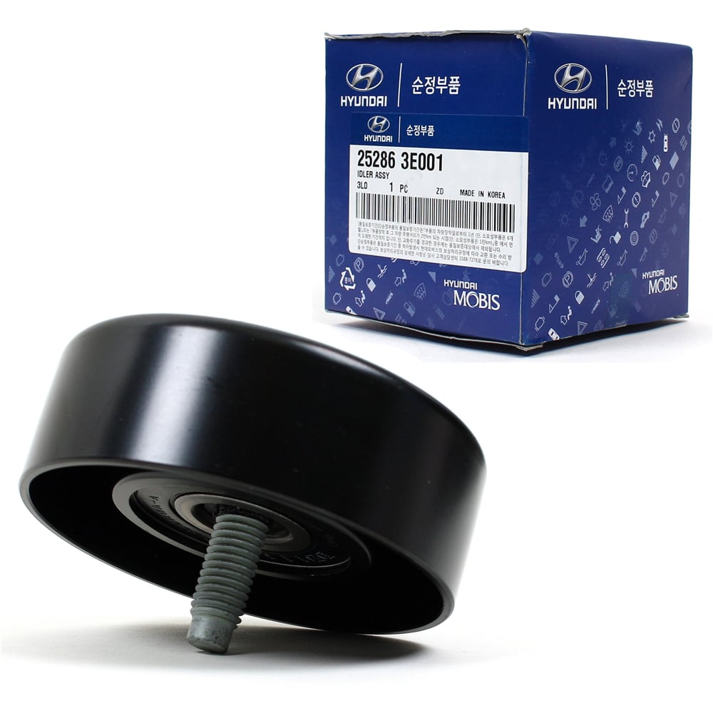 HYUNDAI-KIA 252863E001 ШКИВ НАТЯЖИТЕЛЯ РЕМНЯ ГРМ[ORG]