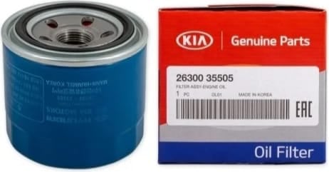 HYUNDAI-KIA 2630035505 Фильтр масляный G4FA, G4FC