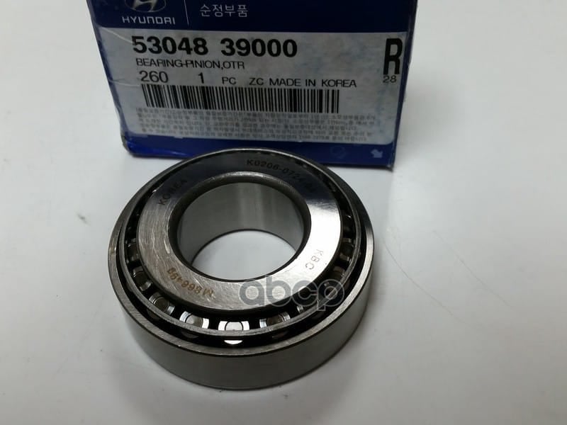 HYUNDAI-KIA 5304839000 РОЛИКОВЫЙ ПОДШИПНИК, СТАЛЬ 53048-39000