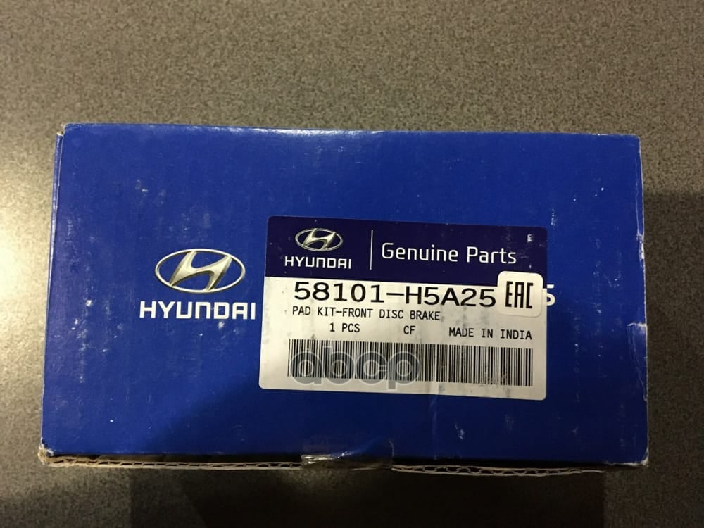 HYUNDAI-KIA 58101H5A25 Колодки тормозные дисковые передние
