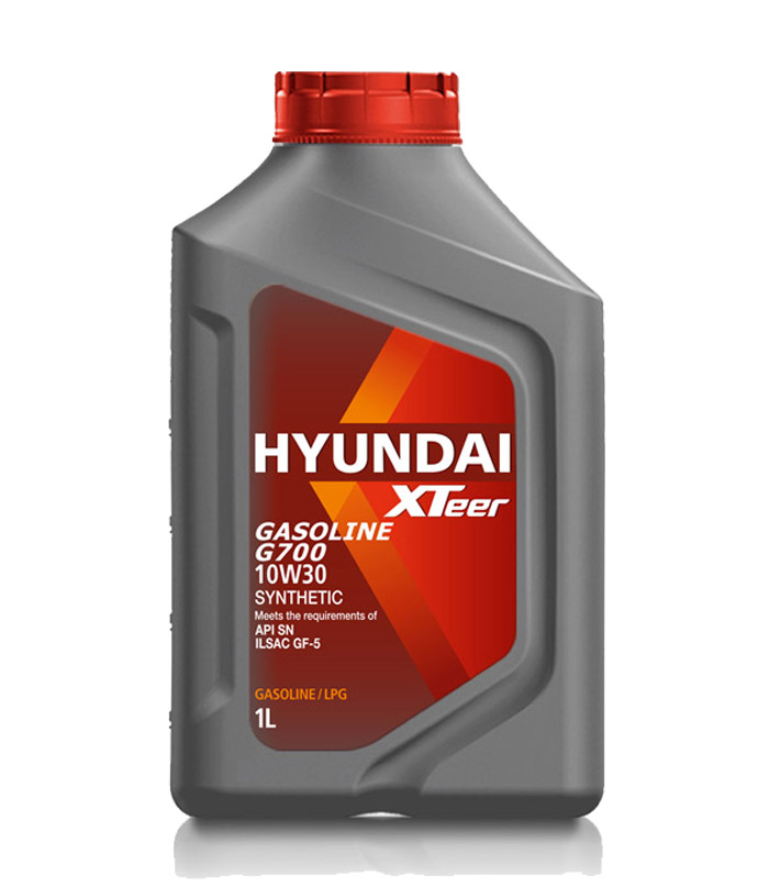 HYUNDAI-XTEER 1011008 Масло моторное xteer gasoline g700 10w30 (1l)