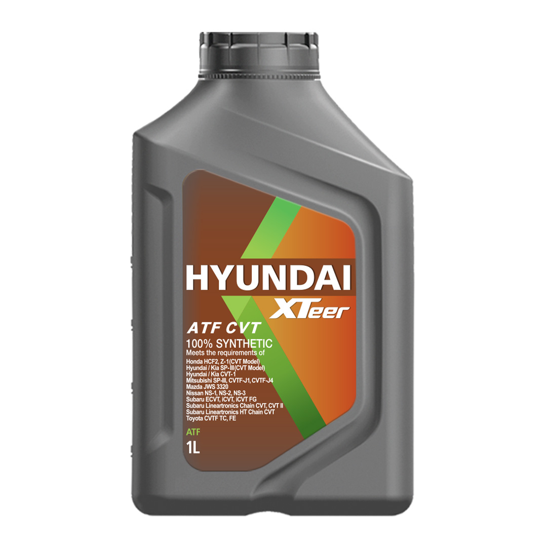 HYUNDAI-XTEER 1011413 Масло трансмиссионное HYUNDAI XTEER CVT 1л 1011413