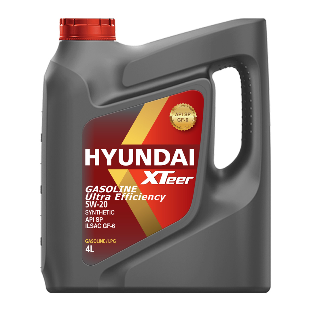 HYUNDAI-XTEER 1041001 Масло моторное 5W20 HYUNDAI XTeer 4л синтетика Gasoline G800 SP