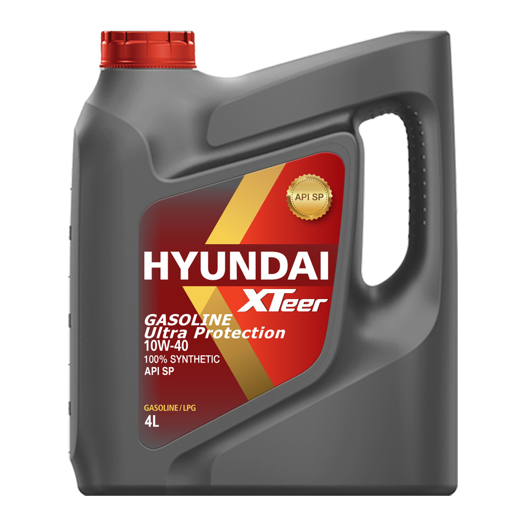 HYUNDAI-XTEER 1041019 Масло моторное 10W40 HYUNDAI XTeer 4л синтетика G800 SP